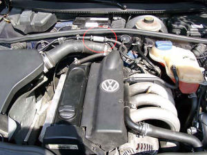 VW Passat z magnetyzerem MAKSOR Dynamic fuel